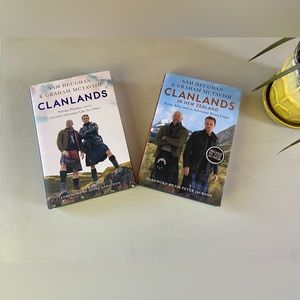 NEW HAND SIGNED TWO Clanlands Books By Sam Heughan, Graham McTavish